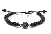 Bracelet personnalisé avec projection d'image - Acier titane